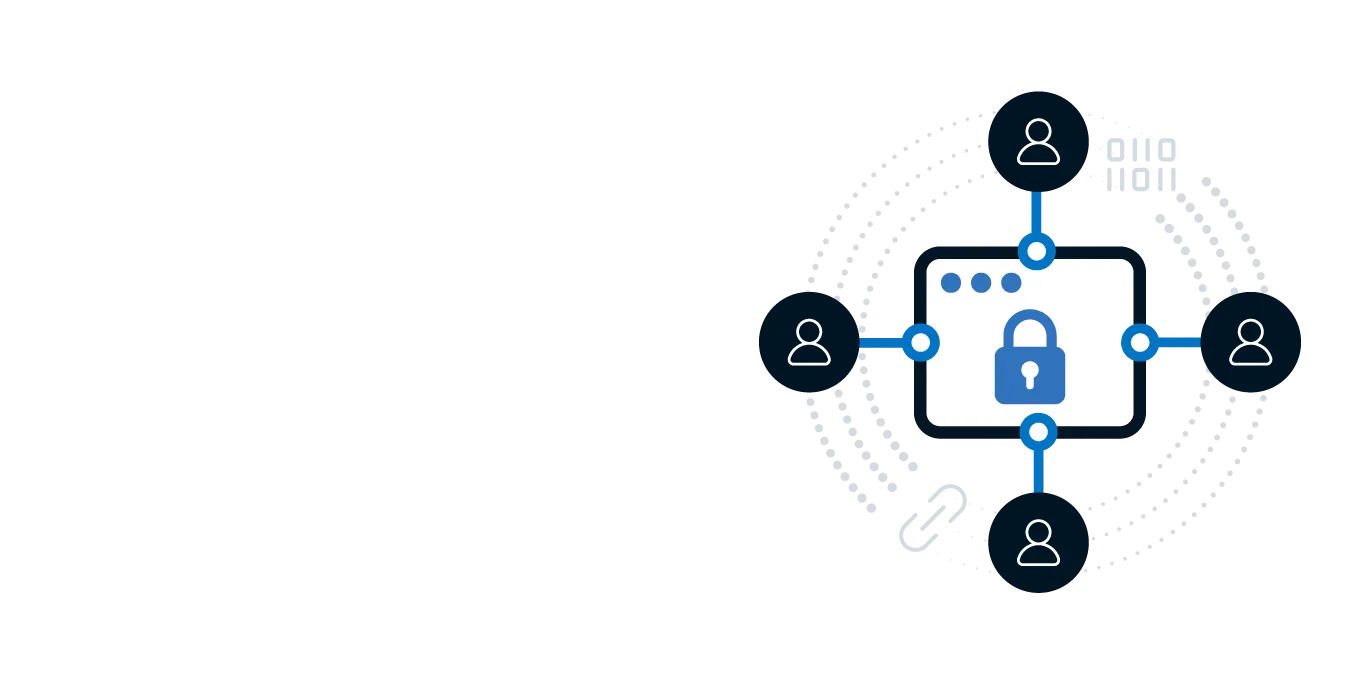 DigiCert illustration of a protected connection between users and a website